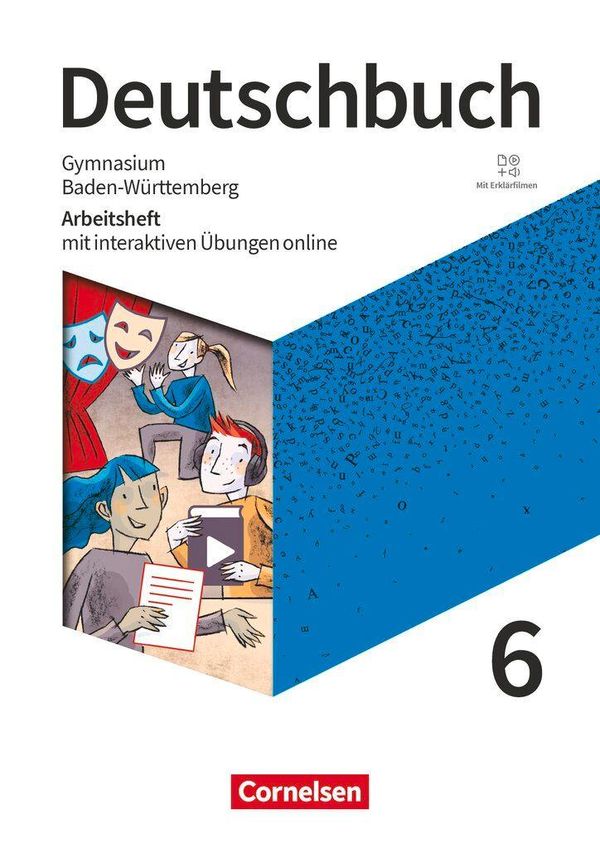 Deutschbuch Gymnasium 6. Schuljahr - Baden-Württemberg - Ausgabe 20...