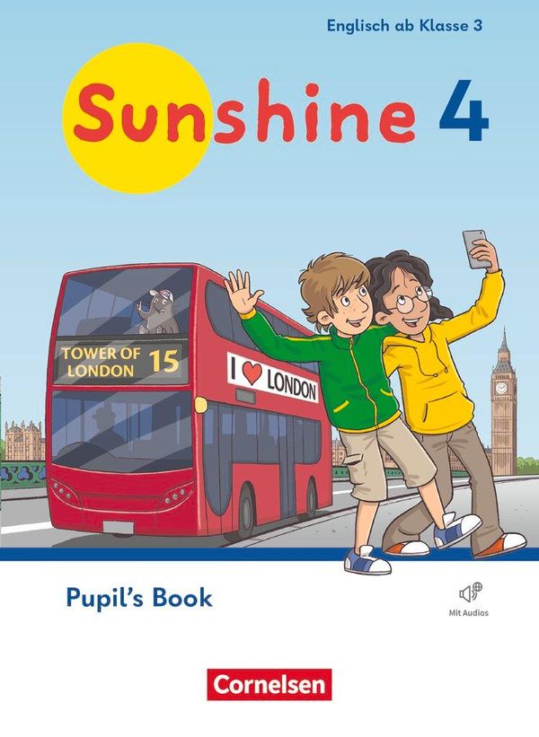 Sunshine 4. Schuljahr. Pupils Book mit Audios (Webcode) und BuchTa...
