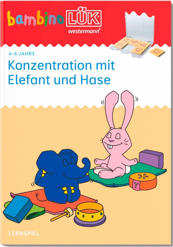 bambinoLÜK. Kindergarten/Vorschule Konzentration mit Elefant und Ha...