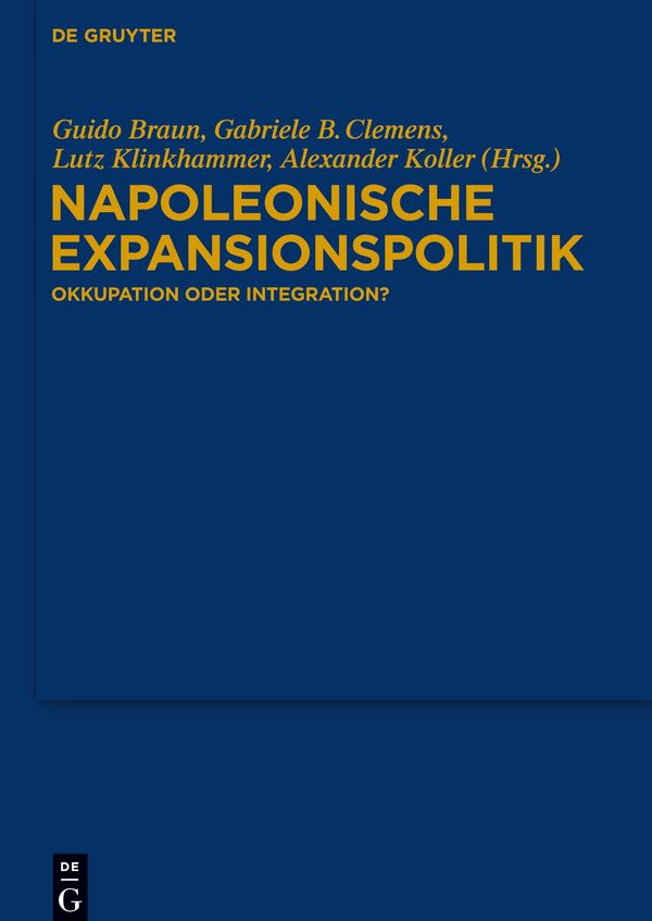 Napoleonische Expansionspolitik (Buch)