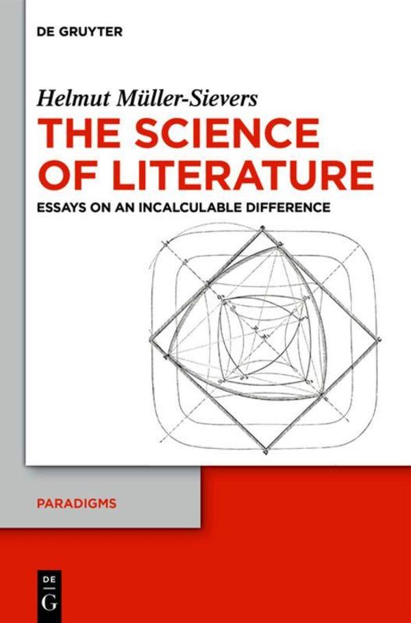 The Science of Literature - Helmut Müller-Sievers (Buch)