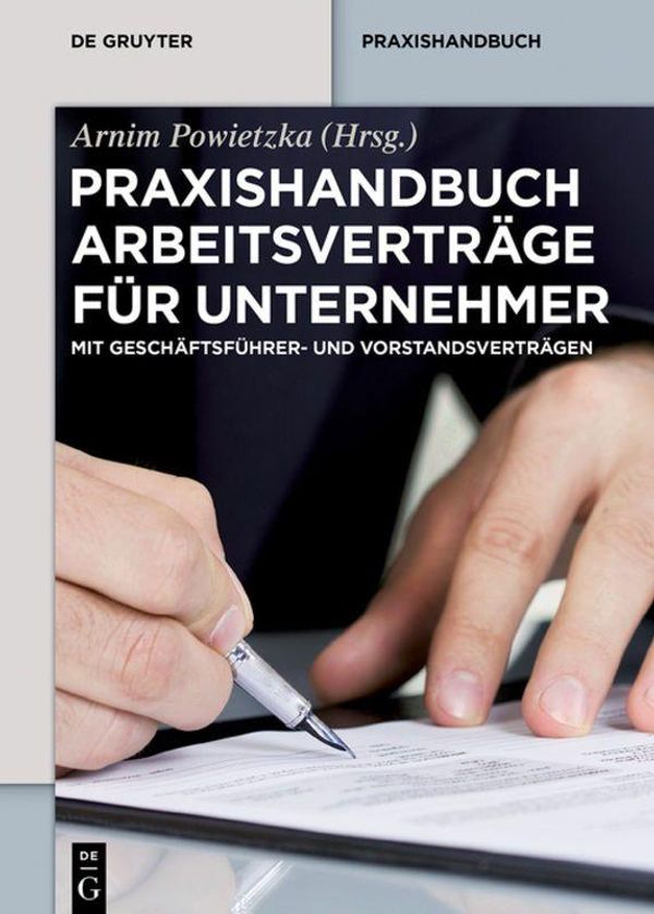 Praxishandbuch Arbeitsverträge für Unternehmer (Buch)