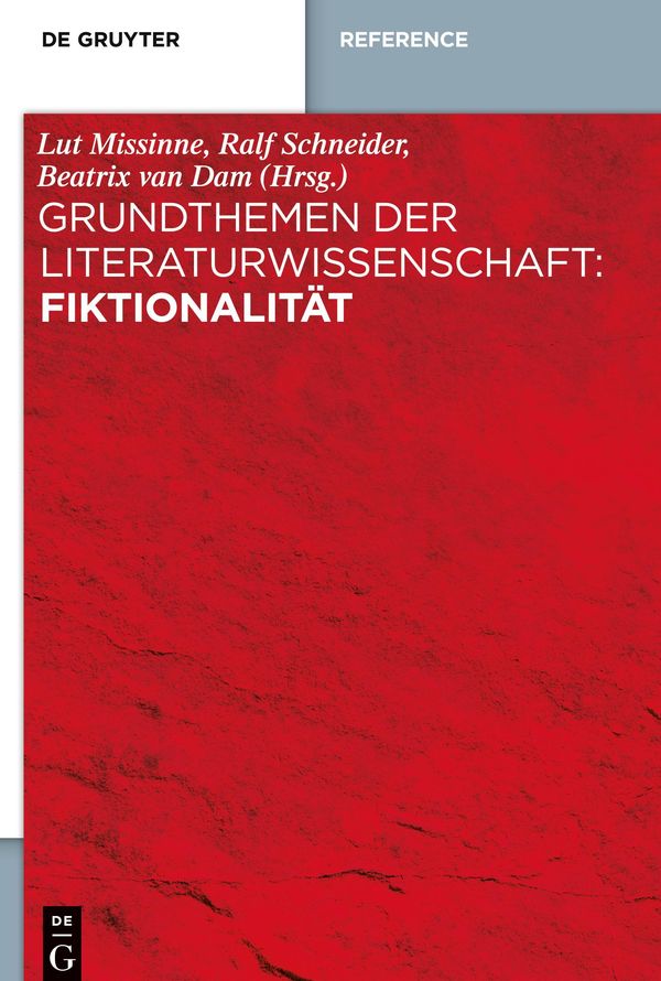Grundthemen der Literaturwissenschaft: Fiktionalität (Buch)
