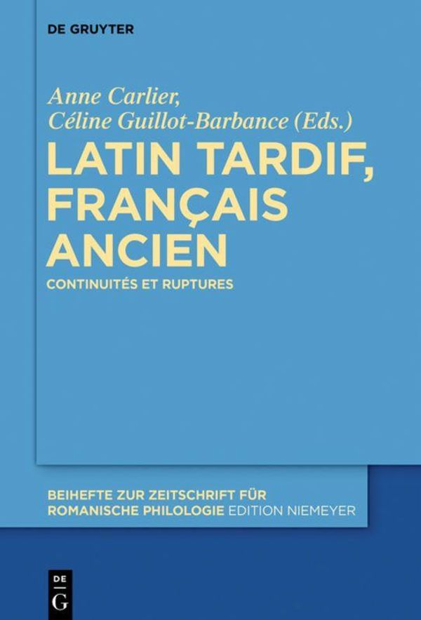 Latin tardif, français ancien (Buch)