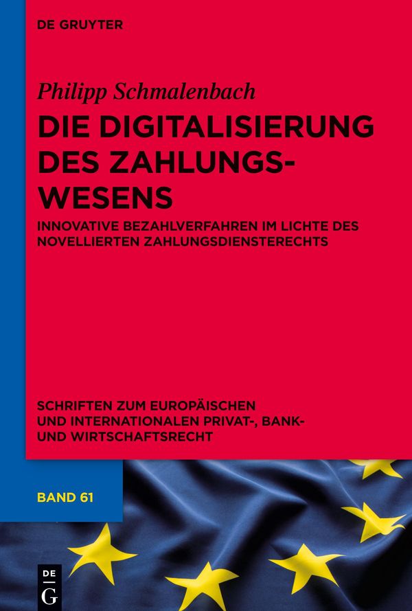 Die Digitalisierung des Zahlungswesens - Philipp Schmalenbach (Buch)