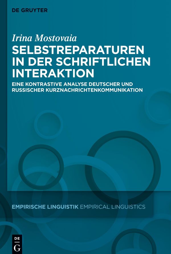 Selbstreparaturen in der schriftlichen Interaktion - Irina Mostovaia
