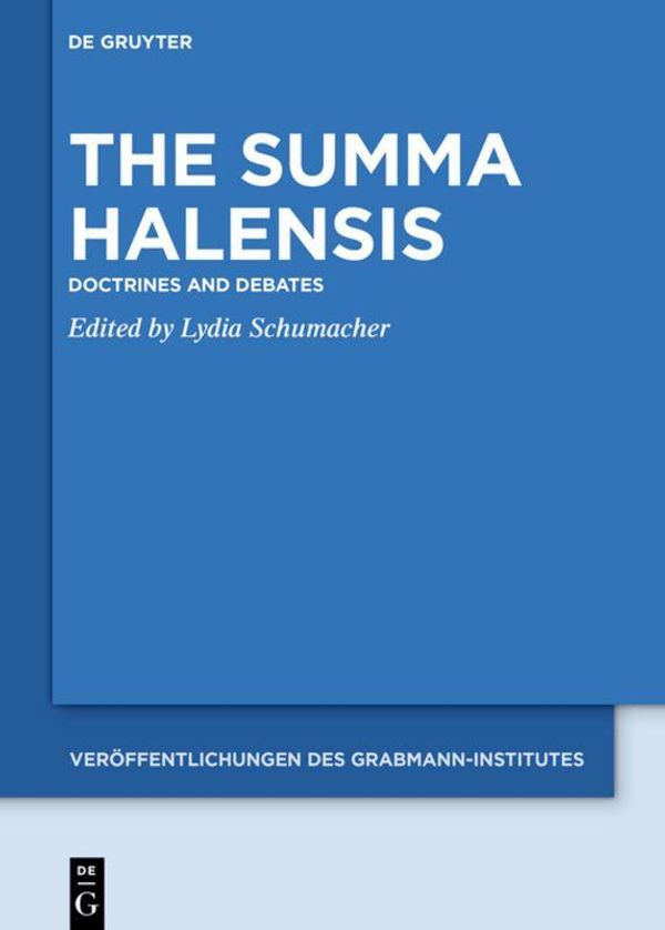 The Summa Halensis (Buch)