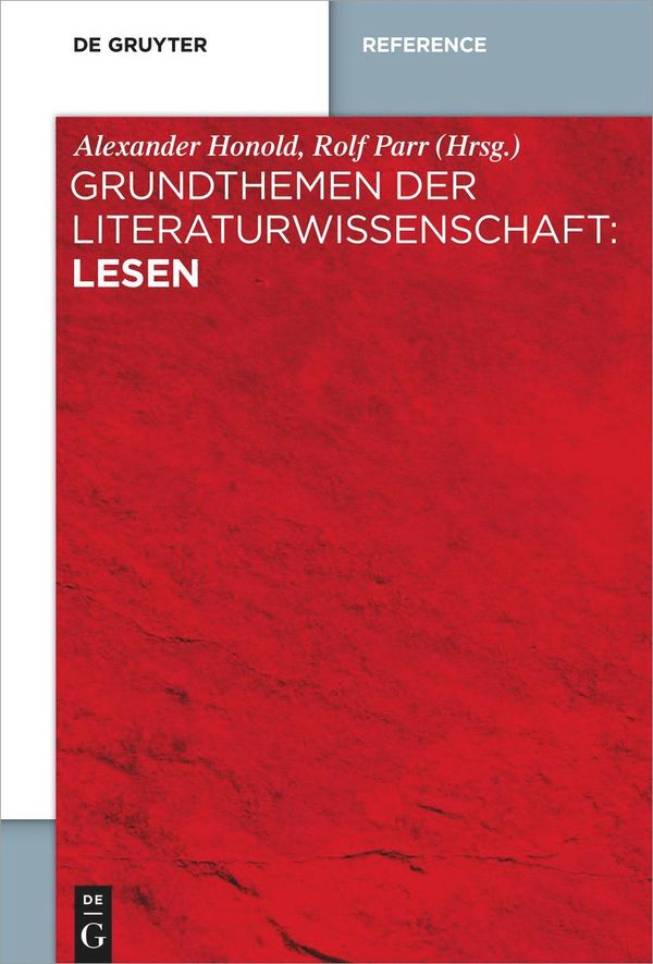 Grundthemen der Literaturwissenschaft: Lesen (Buch)