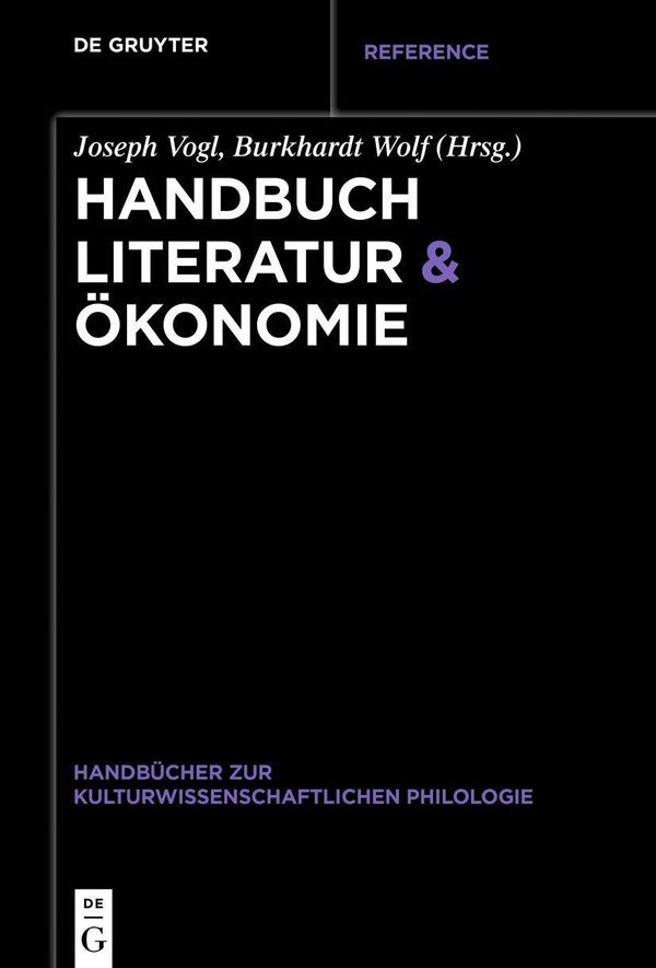 Handbuch Literatur & Ökonomie (Buch)