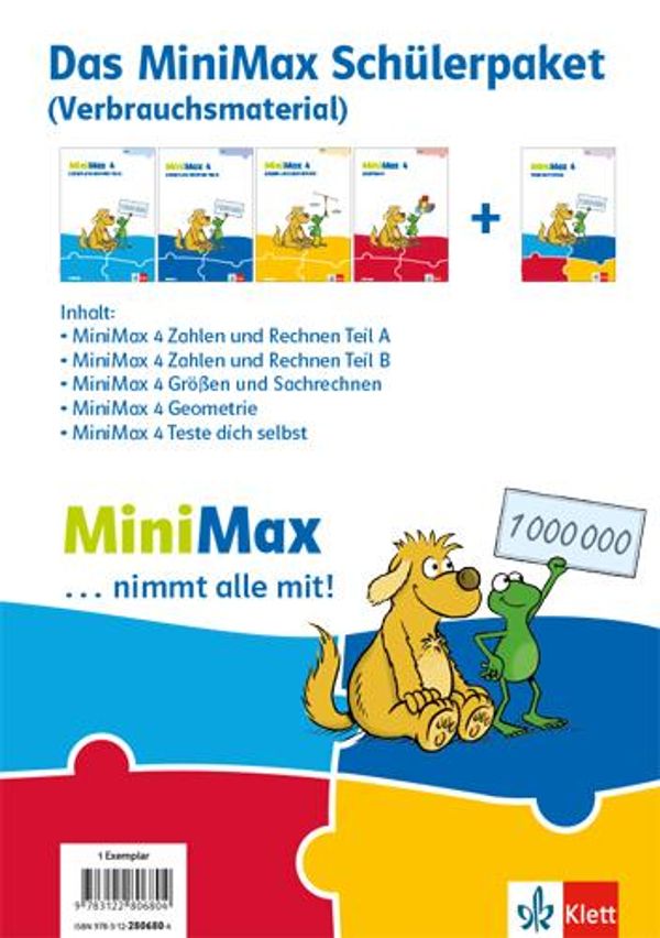 MiniMax 4. Paket für Lernende (5 Hefte: Zahlen und Rechnen A, Zahle...