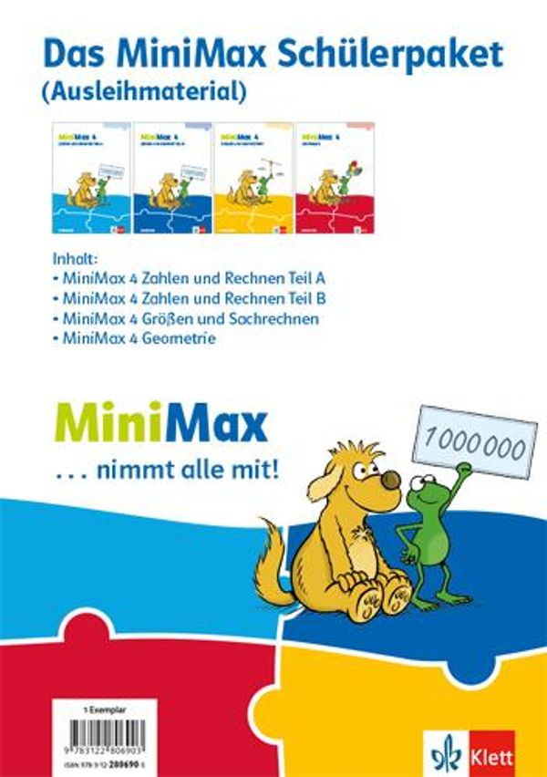 MiniMax 4.Paket für Lernende (4 Themenhefte: Zahlen und Rechnen A, ...