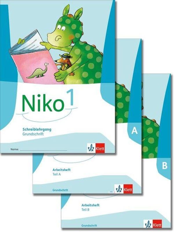 Niko 1. Paket: Arbeitsheft zur Fibel in Grundschrift, Grundschriftl...