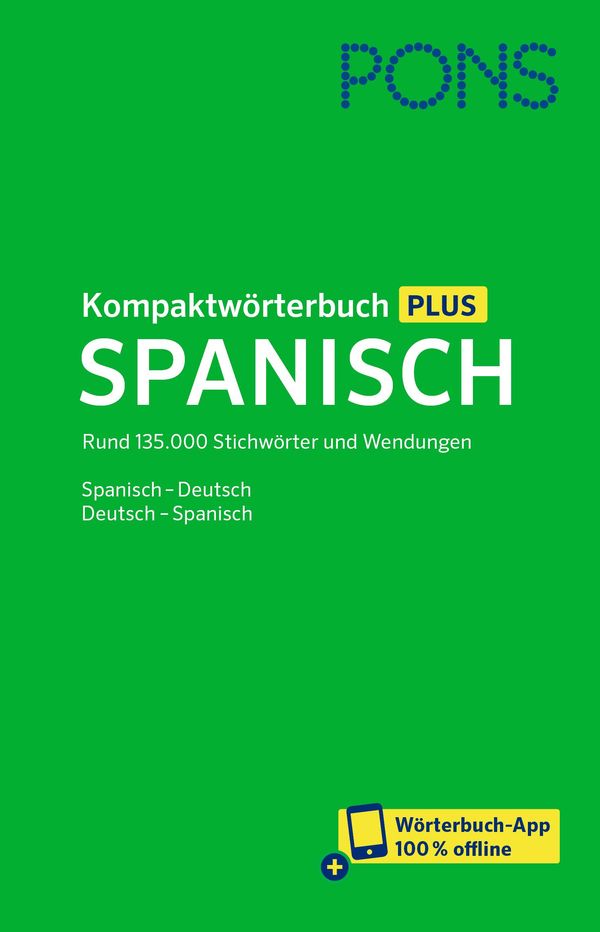 PONS Kompaktwörterbuch Plus Spanisch (Buch)