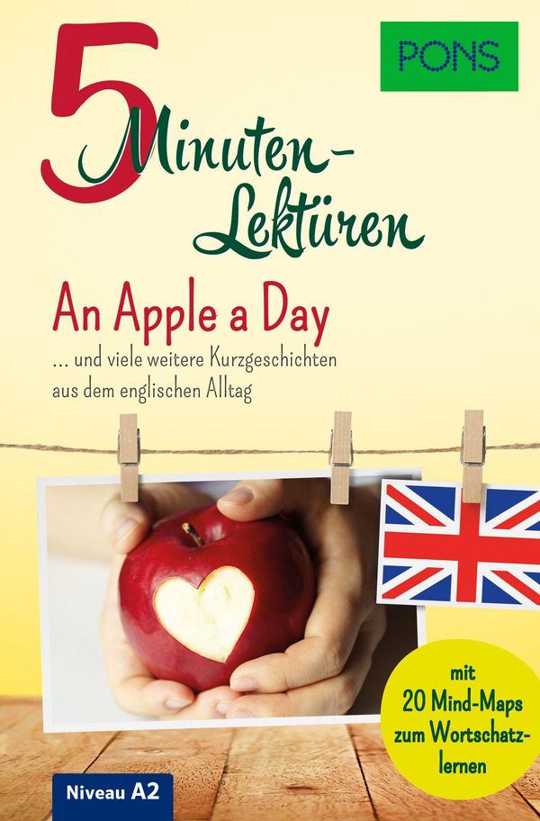 PONS 5-Minuten-Lektüren Englisch A2 - An Apple a Day (Buch)
