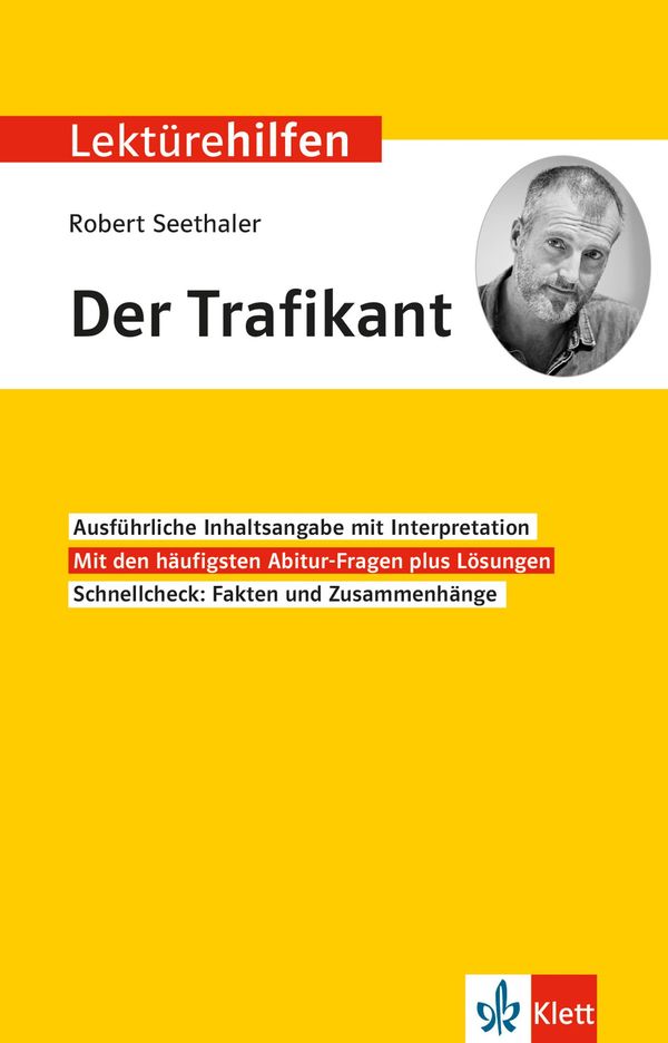 Lektürehilfen Robert Seethaler "Der Trafikant" (Buch)