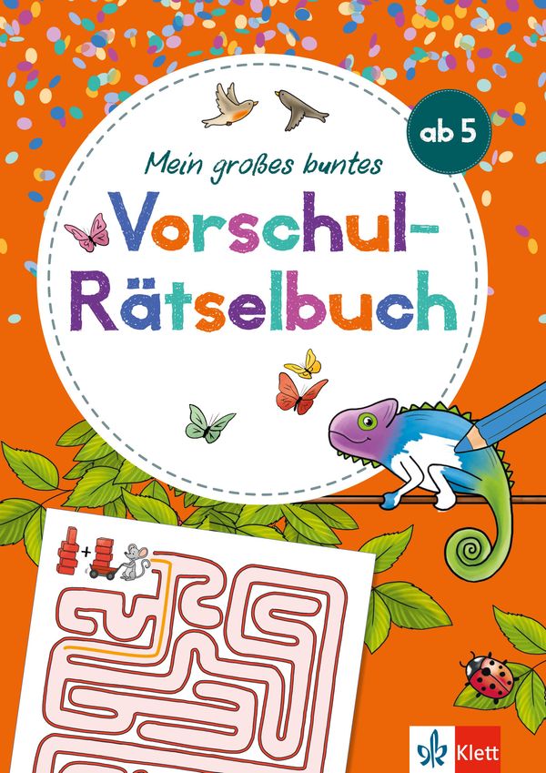 Klett Mein großes buntes Vorschul-Rätselbuch (Buch)