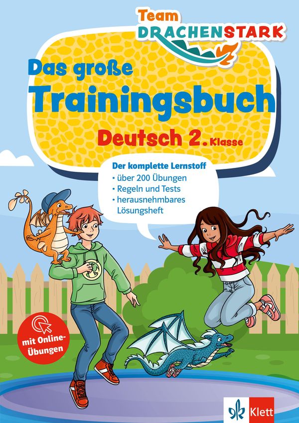 Team Drachenstark: Das große Trainingsbuch Deutsch 2. Klasse (Buch)