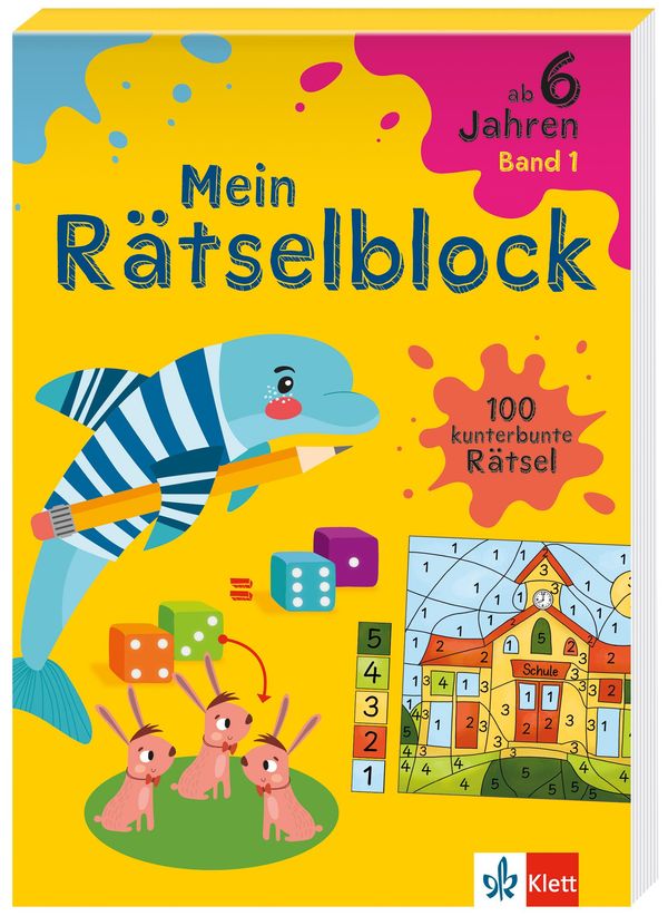 Klett Mein Rätselblock ab 6 Jahren Band 1 (Buch)