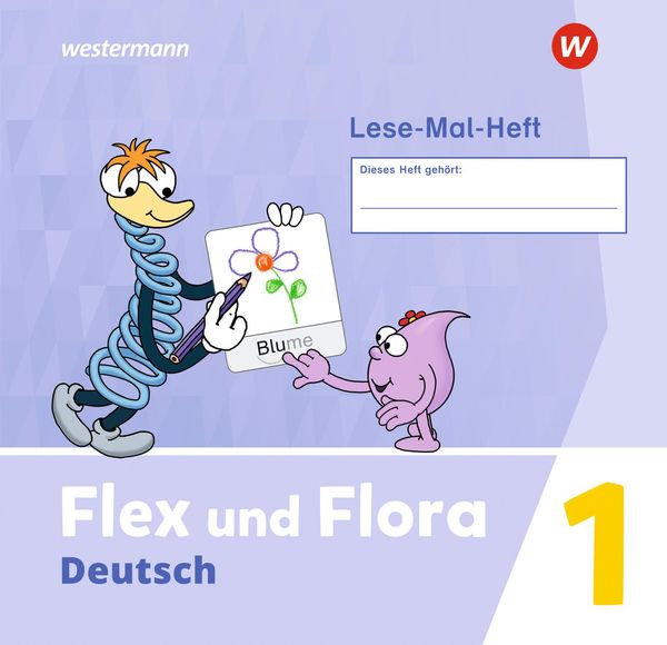 Flex und Flora 1. Lese-Mal-Heft (Buch)