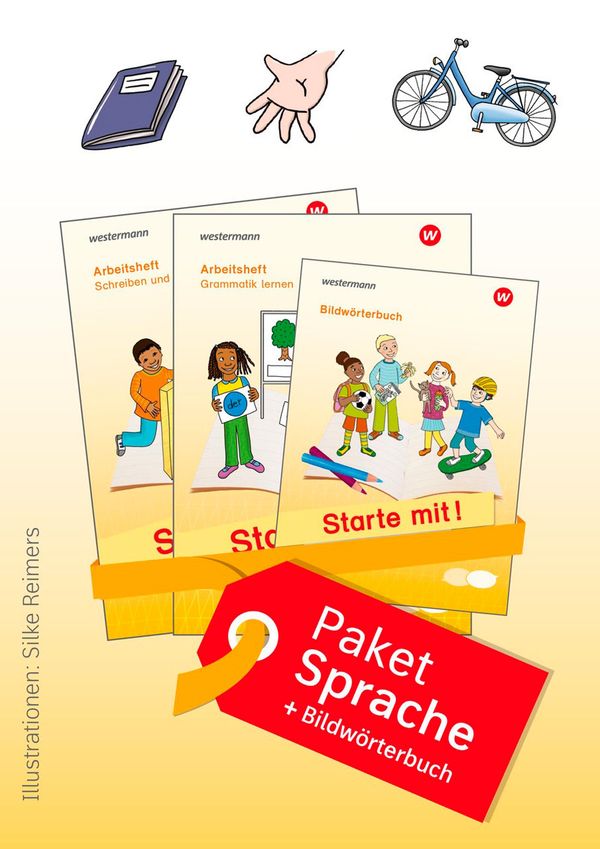 Starte mit! - Materialien zur Sprachbildung. Paket Sprache inklusiv...