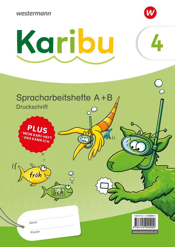 Karibu. Spracharbeitshefte 4 Druckschrift mit Diagnoseheft (Buch)