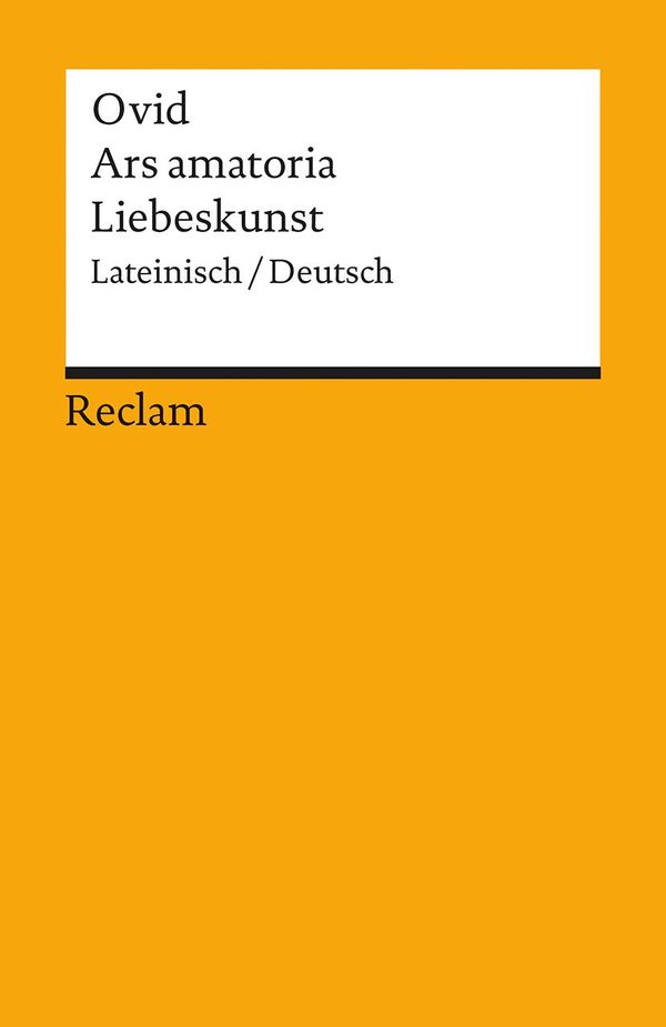 Liebeskunst / Ars amatoria - Ovid (Buch)