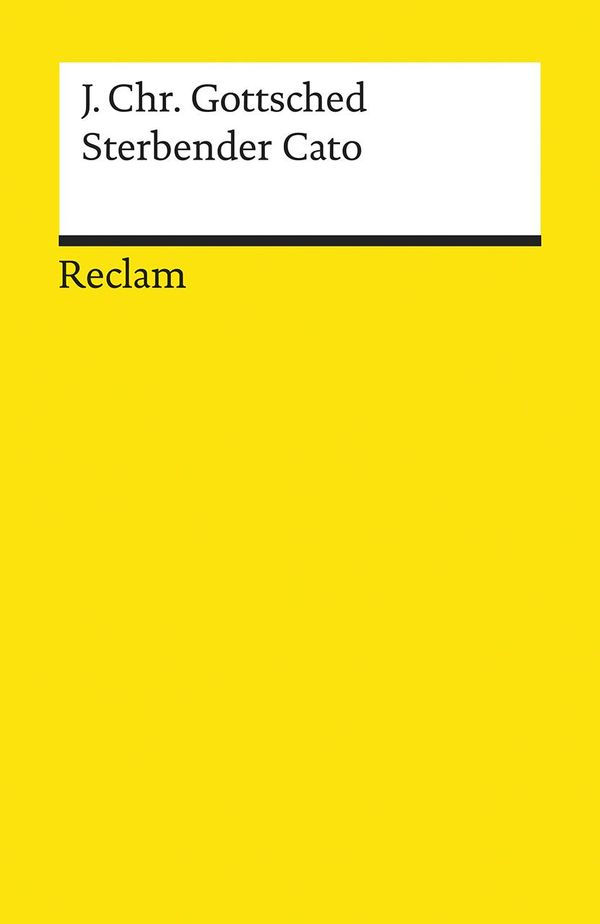 Sterbender Cato - Johann Christoph Gottsched (Buch)