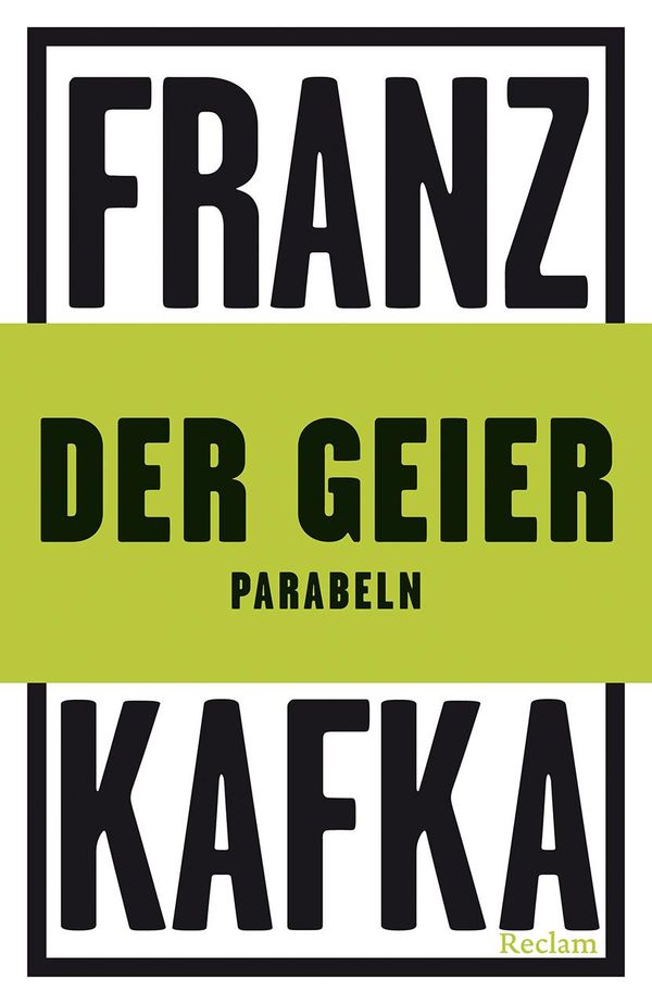 Der Geier. Parabeln - Franz Kafka (Buch)