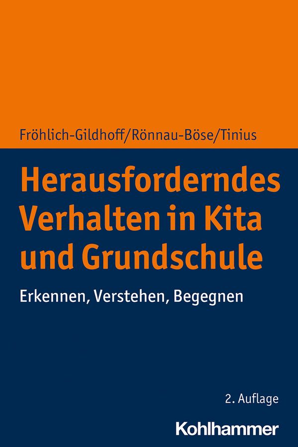 Herausforderndes Verhalten in Kita und Grundschule (Buch)