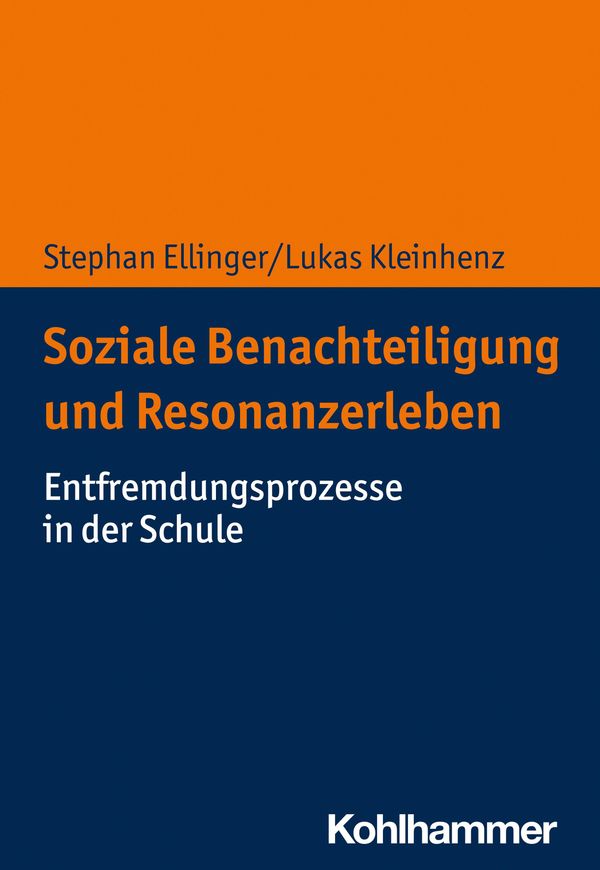 Soziale Benachteiligung und Resonanzerleben - Stephan Ellinger (Buch)