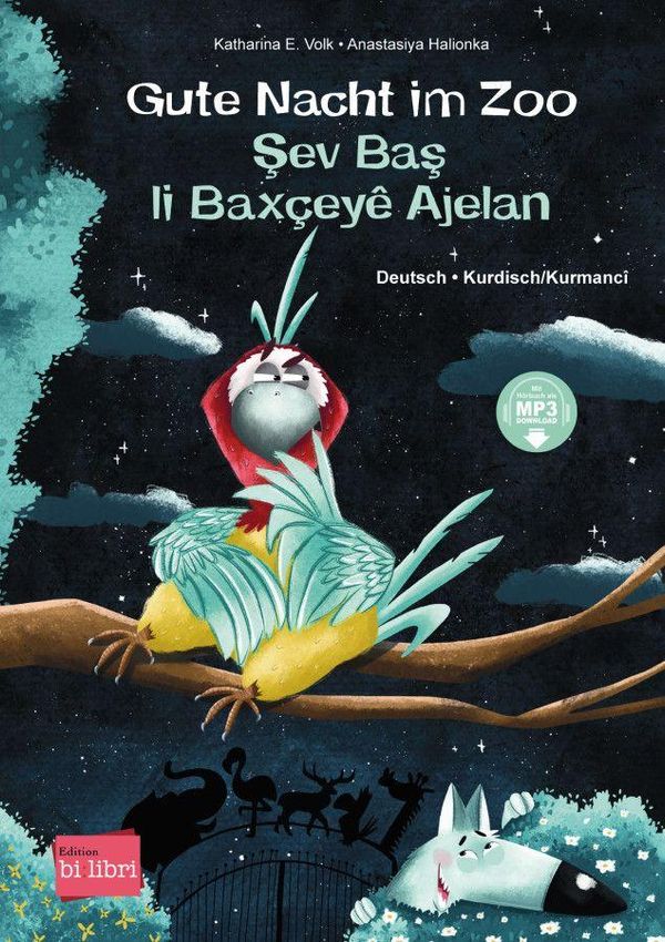 Gute Nacht im Zoo. Deutsch-Kurdisch/Kurmancî - Katharina E. Volk