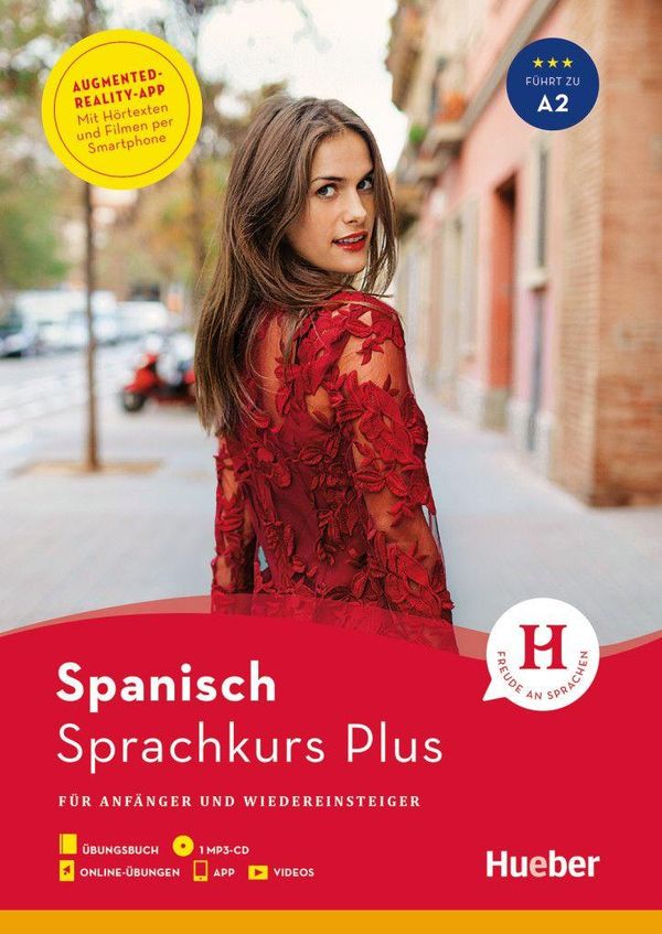Hueber Sprachkurs Plus Spanisch / Buch mit MP3-CD, Online-Übungen, ...