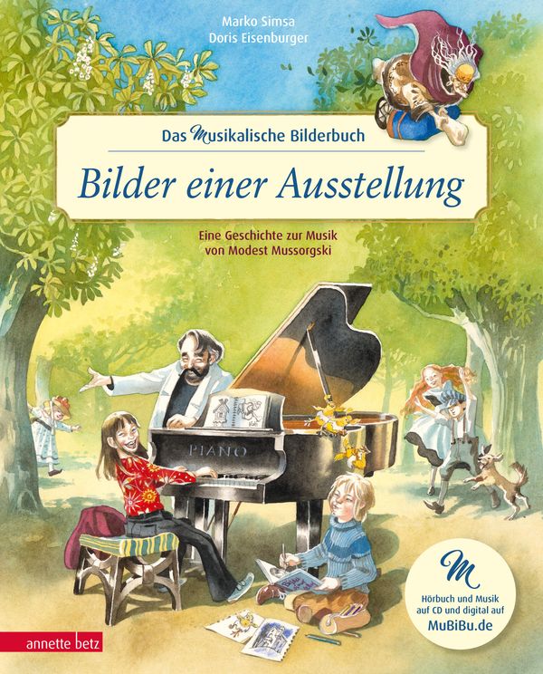 Bilder einer Ausstellung mit CD - Marko Simsa (Buch)