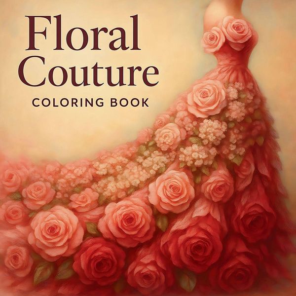 Floral Couture Coloring Book - Chris Martin (Buch)