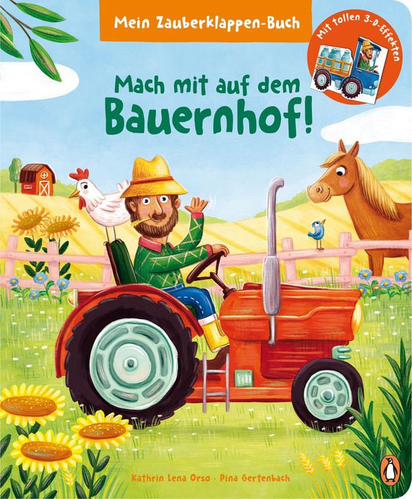 Mein Zauberklappen-Buch - Mach mit auf dem Bauernhof! (Buch)