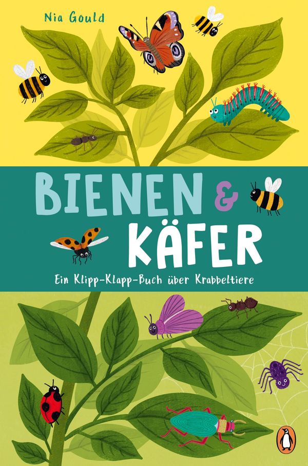 Bienen & Käfer - Ein Klipp-Klapp-Buch über Krabbeltiere (Buch)