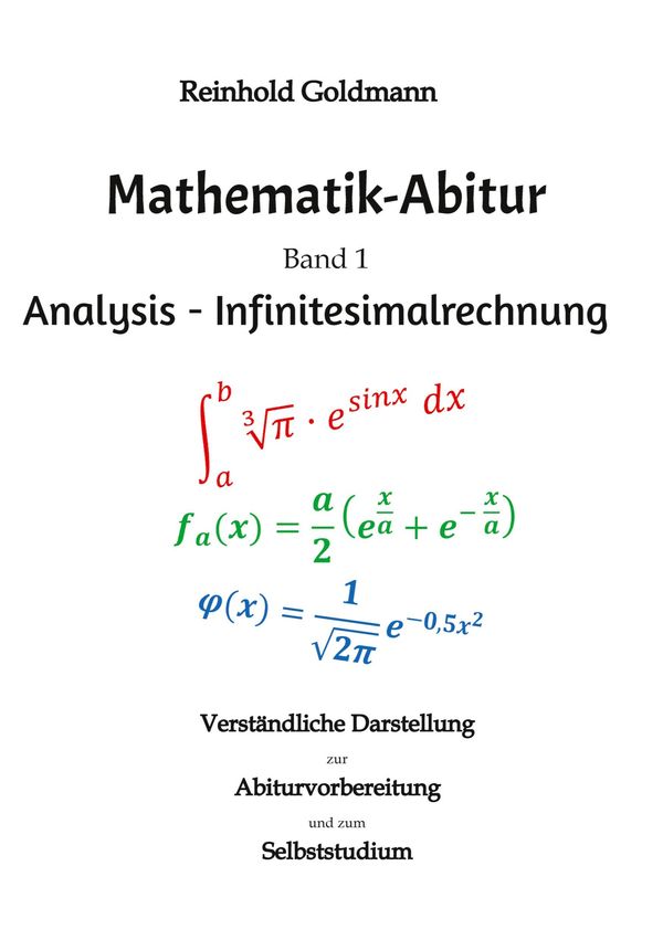 Mathematik-Abitur Band 1 - Reinhold Goldmann (Buch)