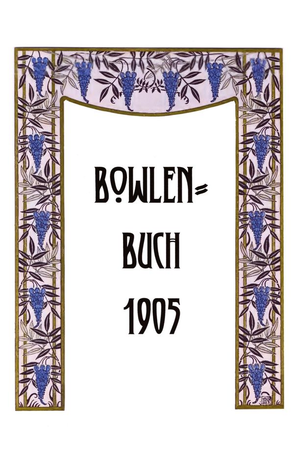 Bowlen-Buch 1905 - Thomas H. Grosjean (Buch)