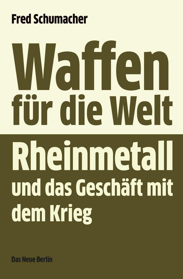 Waffen für die Welt - Fred Schumacher (Buch)