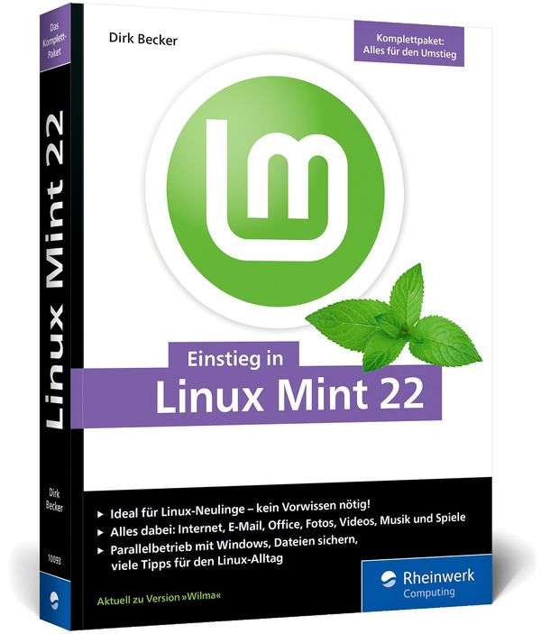 Einstieg in Linux Mint 22 - Dirk Becker (Buch)