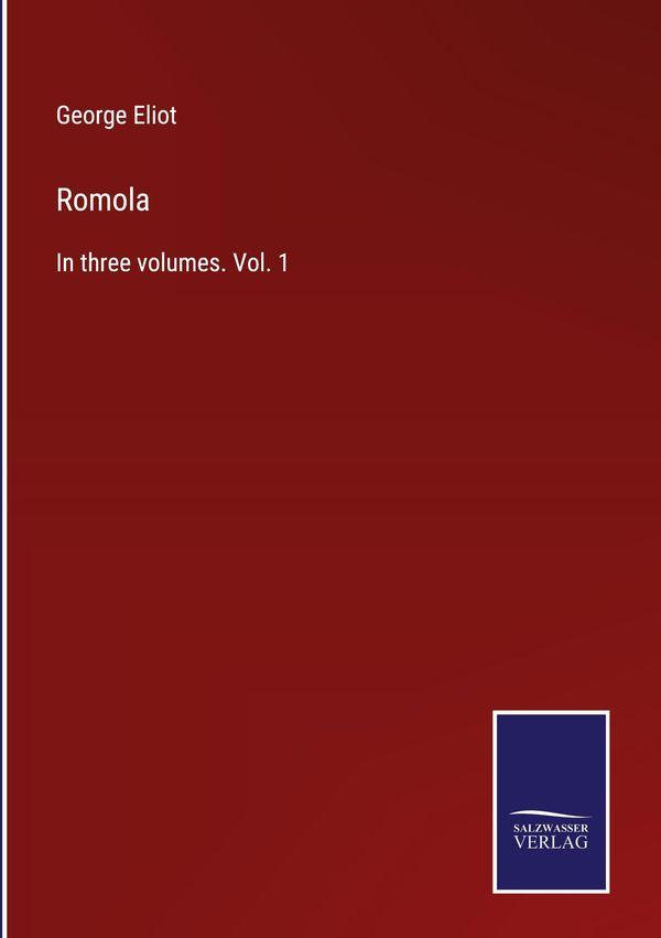 Romola - George Eliot (Buch)