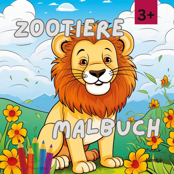 Zootiere Malbuch - Finn Avery (Buch)