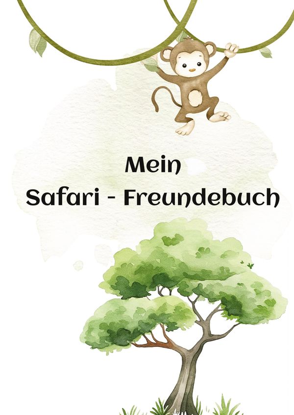 Mein Safari Freundebuch - Denise Fritzlar (Buch)