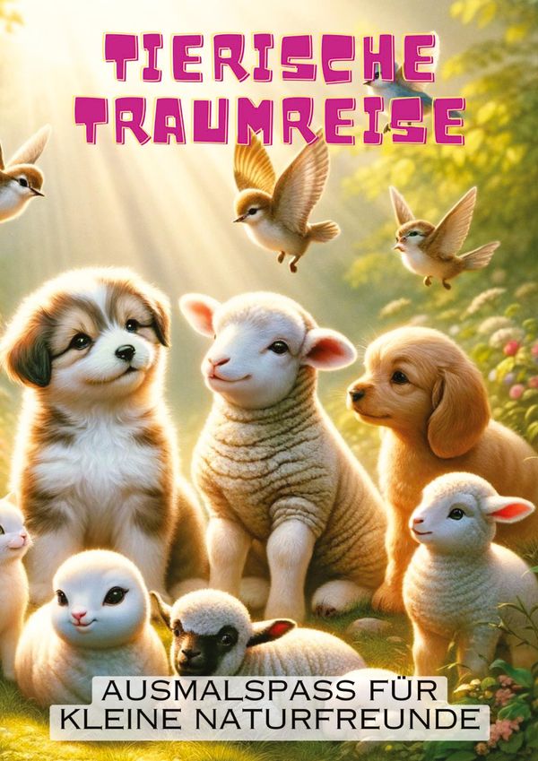 Tierische Traumreise: Ausmalen, entspannen und die Fantasie beflüge...