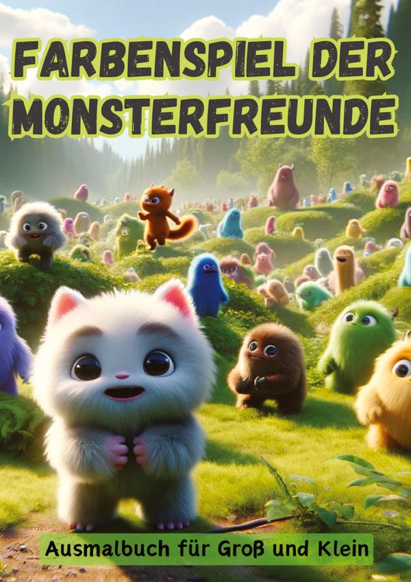 Farbenspiel der Monsterfreunde - Maxi Pinselzauber (Buch)