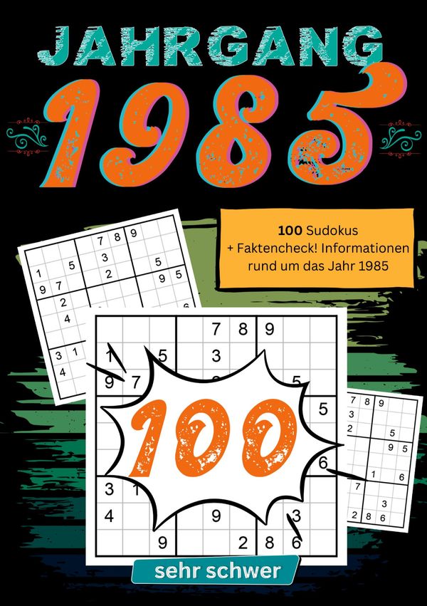 1985- Rätselspaß und Zeitreise - Sudoku Jahrbücher (Buch)