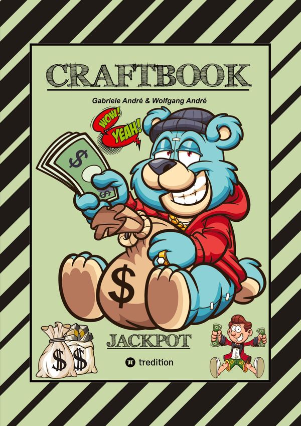 Craftbook - Lustige Ausmalmotive - Wissenswertes - Knifflige Rätsel...