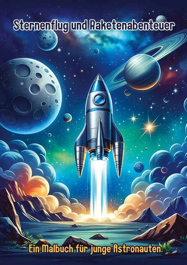 Sternenflug und Raketenabenteuer - Maxi Pinselzauber (Buch)