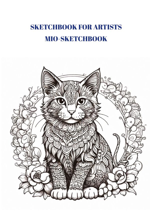 A4 Sketchbook for Artists: Mio Sketchbook - Jakob Welik (Buch)