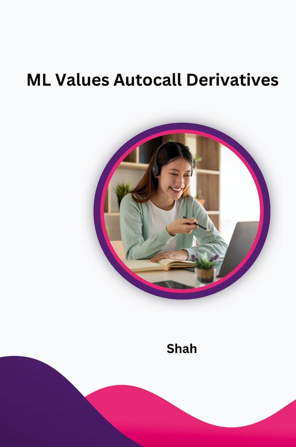 ML Values Autocall Derivatives - Shah (Buch)
